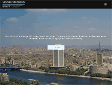 Tablet Screenshot of ms-egypt.com